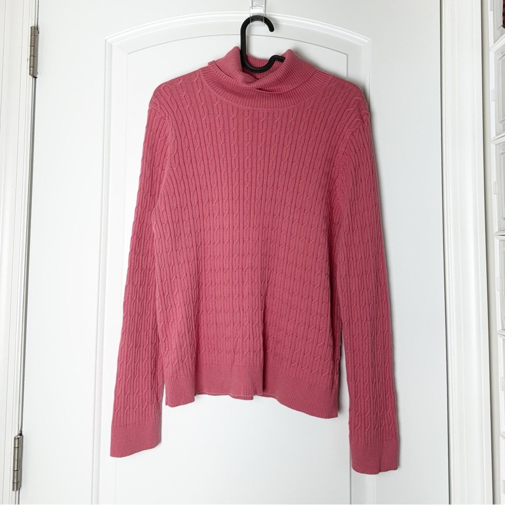 Talbots petite Turtleneck Long Sleeve Sweater